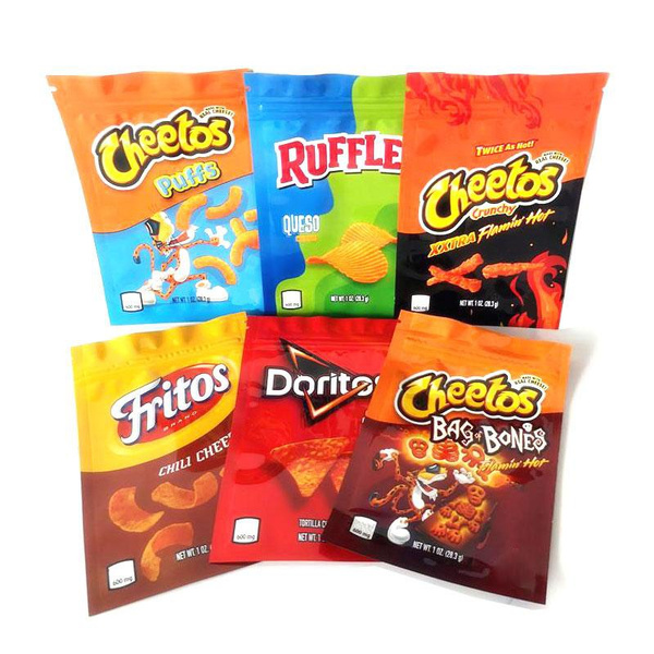 Wholesale 600mg Cheetos Maylar bag Empty Runtz DORITOS BONE RUFFLES ...