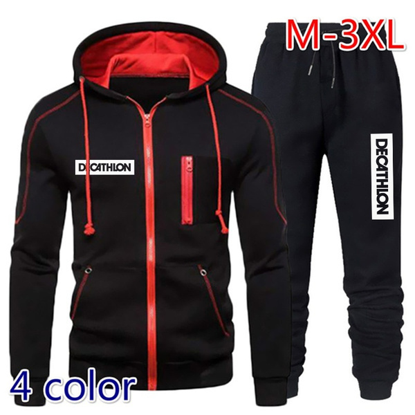 Men's Tracksuit Jacket - Black - Decathlon