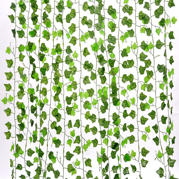 1/3/5Pcs 230CM Artificial Fake Vine Ivy Plant Silk Green Leaf