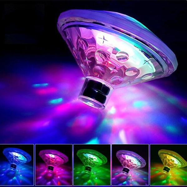 Floating Underwater Light RGB Submersible LED Disco Party Light Glow