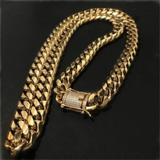 Steel, byzantinechain, Chain Necklace, hip hop jewelry