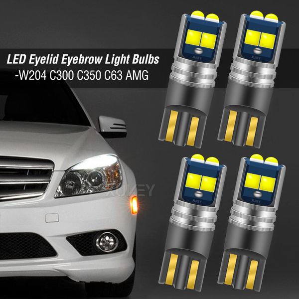 4x White LED Parking Light Bulbs W5W LED Sidelight No Error For