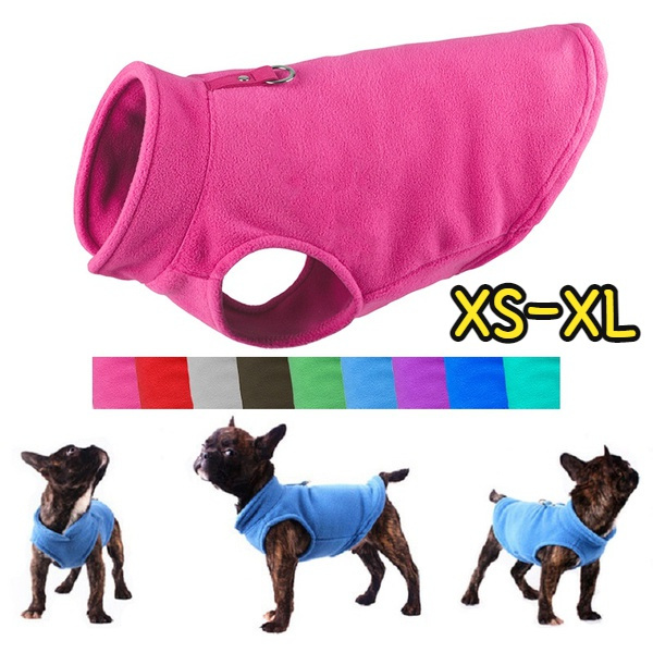 Winter Fleece Pet Dog Clothes Puppy Clothing French Coat Pug Costumes For Small Chihuahua Vest Hondenkleding | Wish