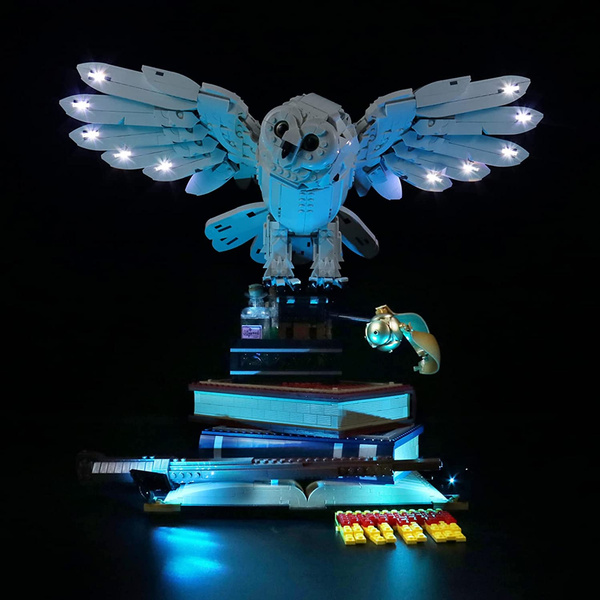 USB Lights Set for Lego Harry Potter Hedwig 76391 Building Blocks