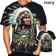mensummertshirt, Fashion, Graphic T-Shirt, nativeamericanindian
