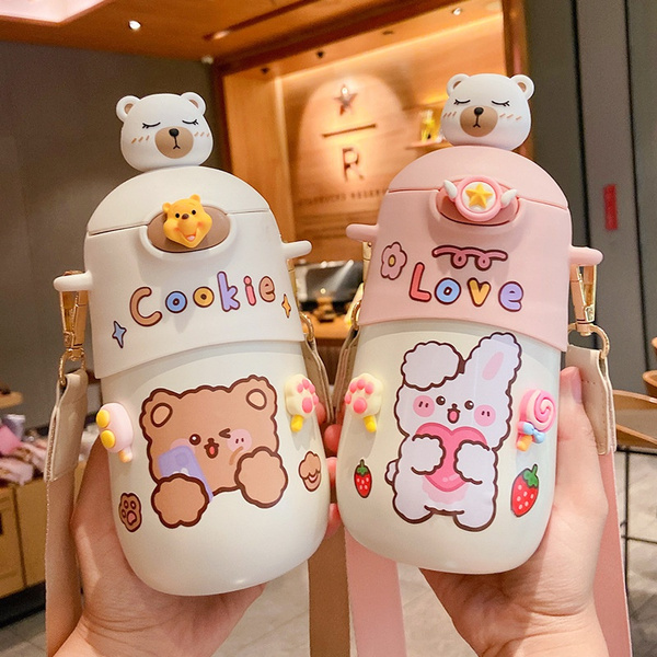 Kawaii Cute Animals Thermos Bottle main image 1