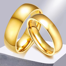 golden, Fashion, wedding ring, Gifts