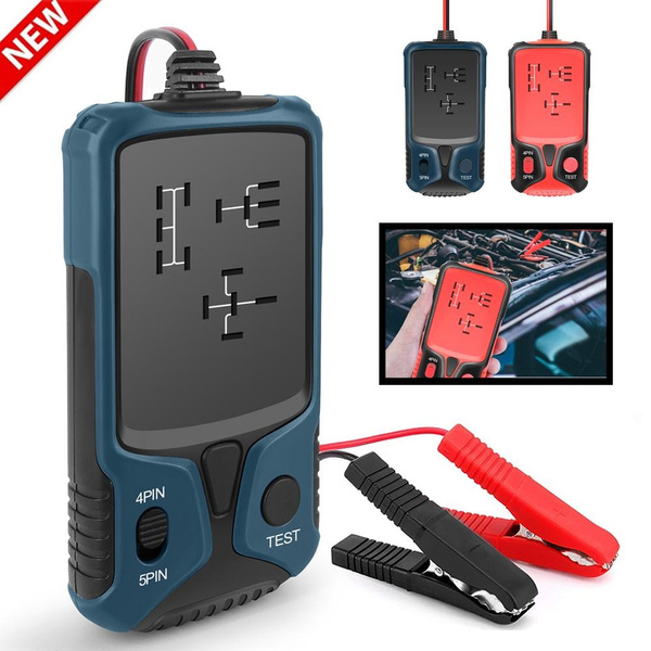 12V Electronic Automotive Relay Tester Auto Car Diagnostic Battery