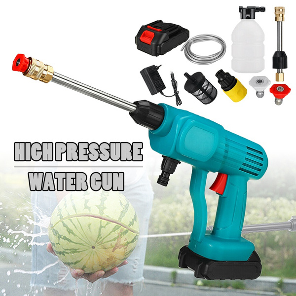 New High Pressure 1500w Water Cleaner Cordless Washer Spray 88vf