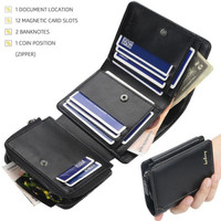 Wallet for Men Bifold Stylish Wallet Slim Includes Id Window and Credit ...