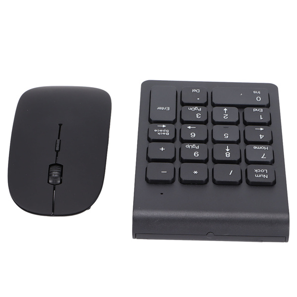 Number Pad Plug and Play 2.4GHz Wireless Technology 1200 DPI Sensitive