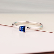 Blues, Sterling, Jewelry, classicalring