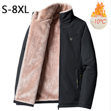 thickencoat, Fleece, Plus Size, Winter