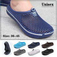 6 Colors Unisex Summer Slipper Garden Shoes Hollow-out Comfortable ...