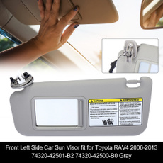 Gray, Mirrors, Visors, Toyota
