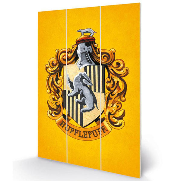 Harry Potter Hufflepuff Wood Print | Wish