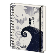 Notebook, Christmas, Nightmare Before Christmas, unisexadult