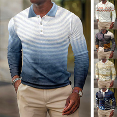 Fashion, Polo Shirts, Long Sleeve, Long sleeved