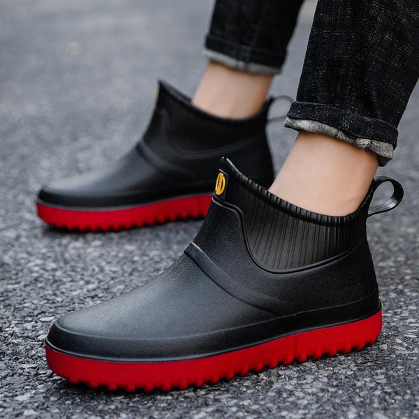 Guy clearance rain boots