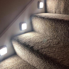 led, stair, Closet, lights