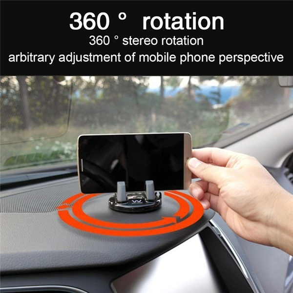 360 Degree Rotate Car Cell Phone Holder Dashboard Sticking Universal