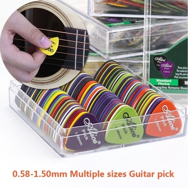 2022 latest!!12/24/48/96/100/200 pcs high quality durable guitar picks