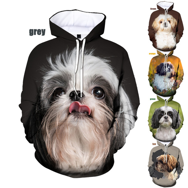 hoodies for shih tzu