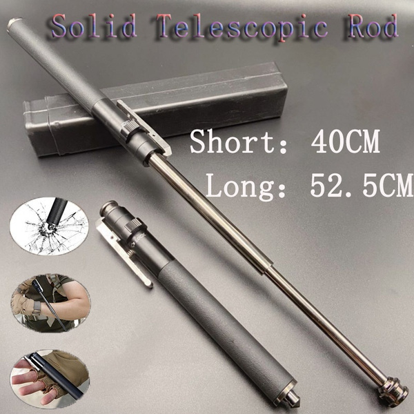 Automatic Spring Telescopic Sticks Outdoor Self-defense Stick All