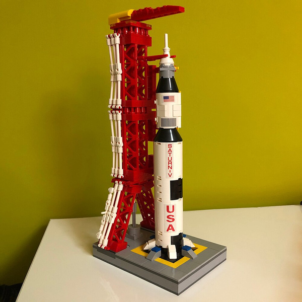 Creative Expert Ideas Apollo Saturn V Carrier Rocket Block Space ...