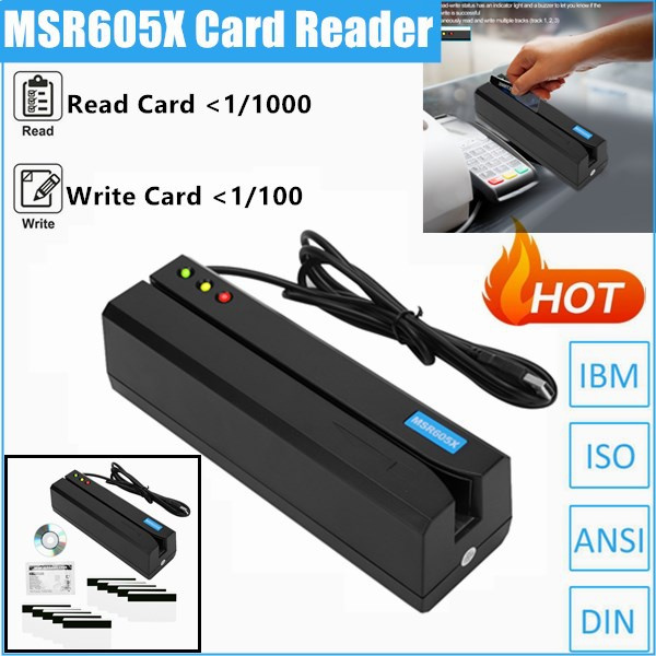 MSR605X Magnetic Stripe Credit Card mac software