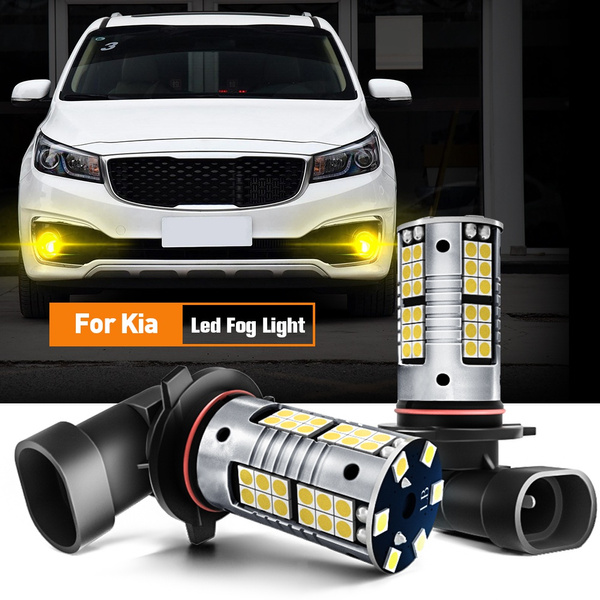 2pcs LED Fog Light Blub Lamp HB4 9006 Canbus For Kia Rio 4 Soul 3 2019 ...