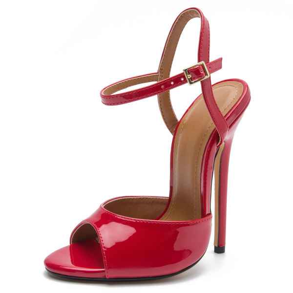 US15 16 17 Summer Stilettos Catwalk Shows Party Office Shoes Woman 15cm ...