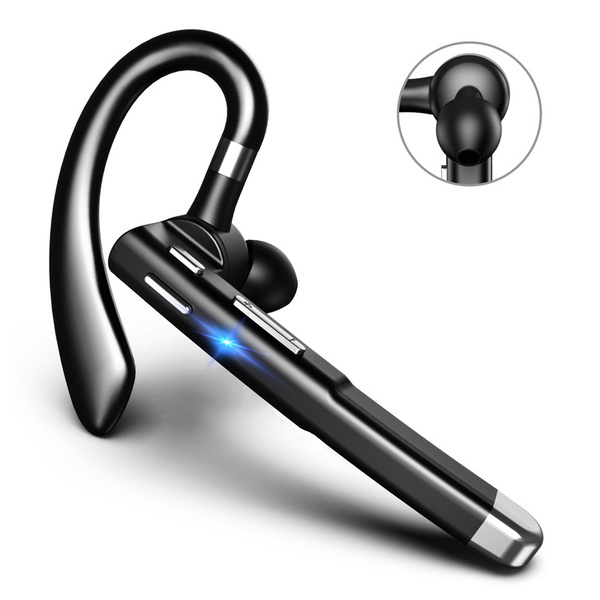Cuffie Wireless YYK-520: Auricolari Bluetooth V5.2+EDR Nere. Suono Libero, Prezzo Piccolo!
