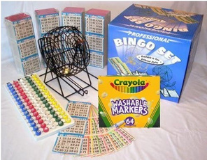 bingo, retirementgift, bingoset, Paper