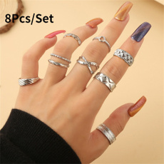 Sterling, Fashion, Jewelry, 925 silver rings