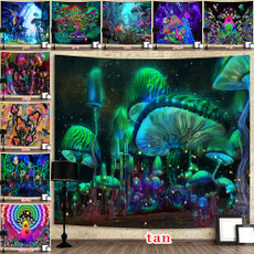 Decor, Wall Art, Mushroom, artistictapestry