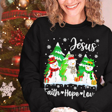 Fashion, Christian, Winter, christmassweatshirt