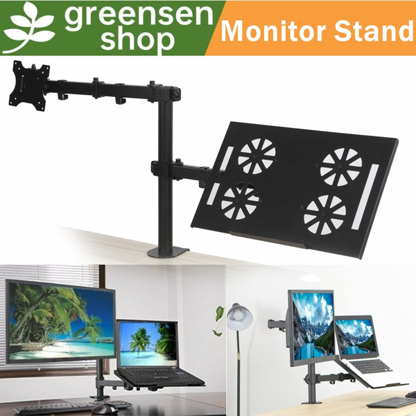 Greensen Adjustable 13 To 32 Inch Computer Monitor And Laptop Desk