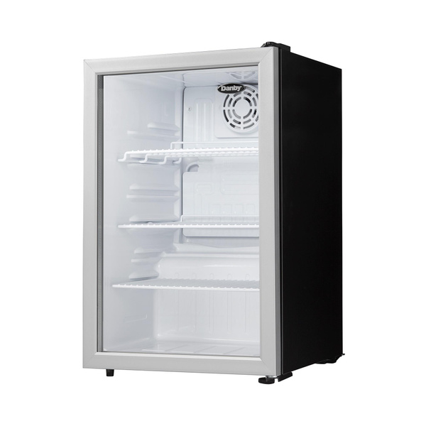 Danby 2 6 Cu Ft Steel Home Glass Door Mini Fridge Refrigerator For Parts Wish Glass Door Mini Fridge Refrigerator, Sliding Door Refrigerator Parts
