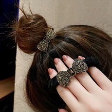 bowknot, Fashion, Crystal, crystalhairaccessorie