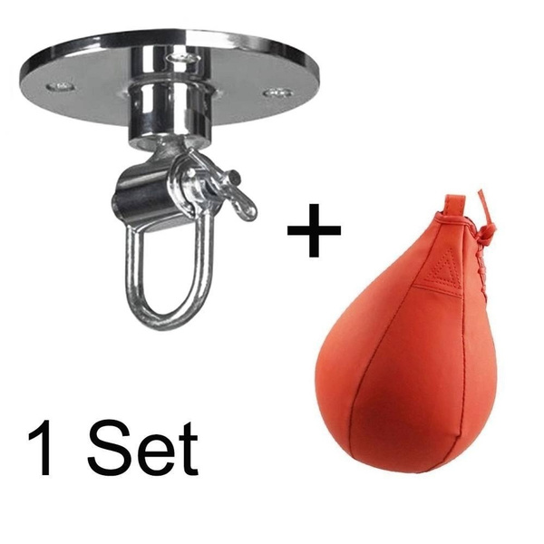 Swivel+Speed Ball Fitness Boxing Pear Speed Ball Set Boxing Punching Speed Bag 
