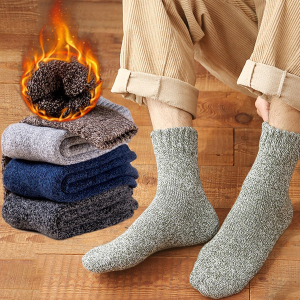 Thick wool online socks