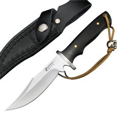outdoorknife, dagger, fixedbladeknifewithleathersheath, Survival