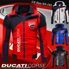 Fashion, zipperjacket, Men, Ducati