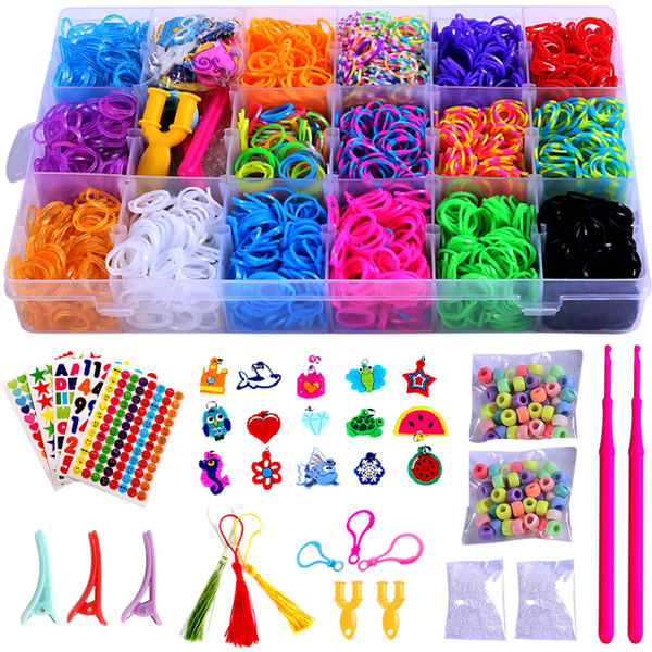 6 boxes of loom bands 