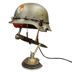 helmetlamp, Home Decor, warremnantslamp, decoration
