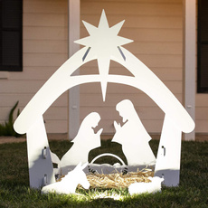nativity, decoration, Pvc, Exterior