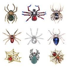 collarbrooch, spiderbrooch, fashionbrooch, brooches