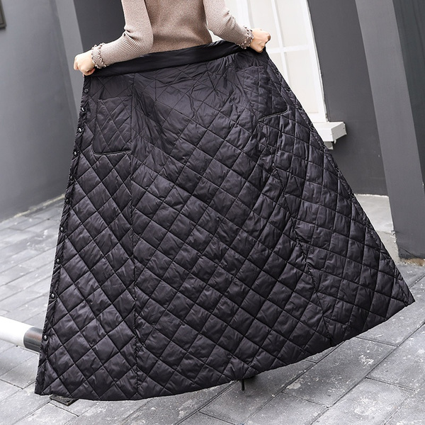 Full length hotsell quilted skirt