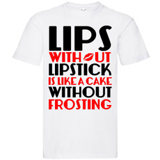 T Shirts, without, lip, Lipstick